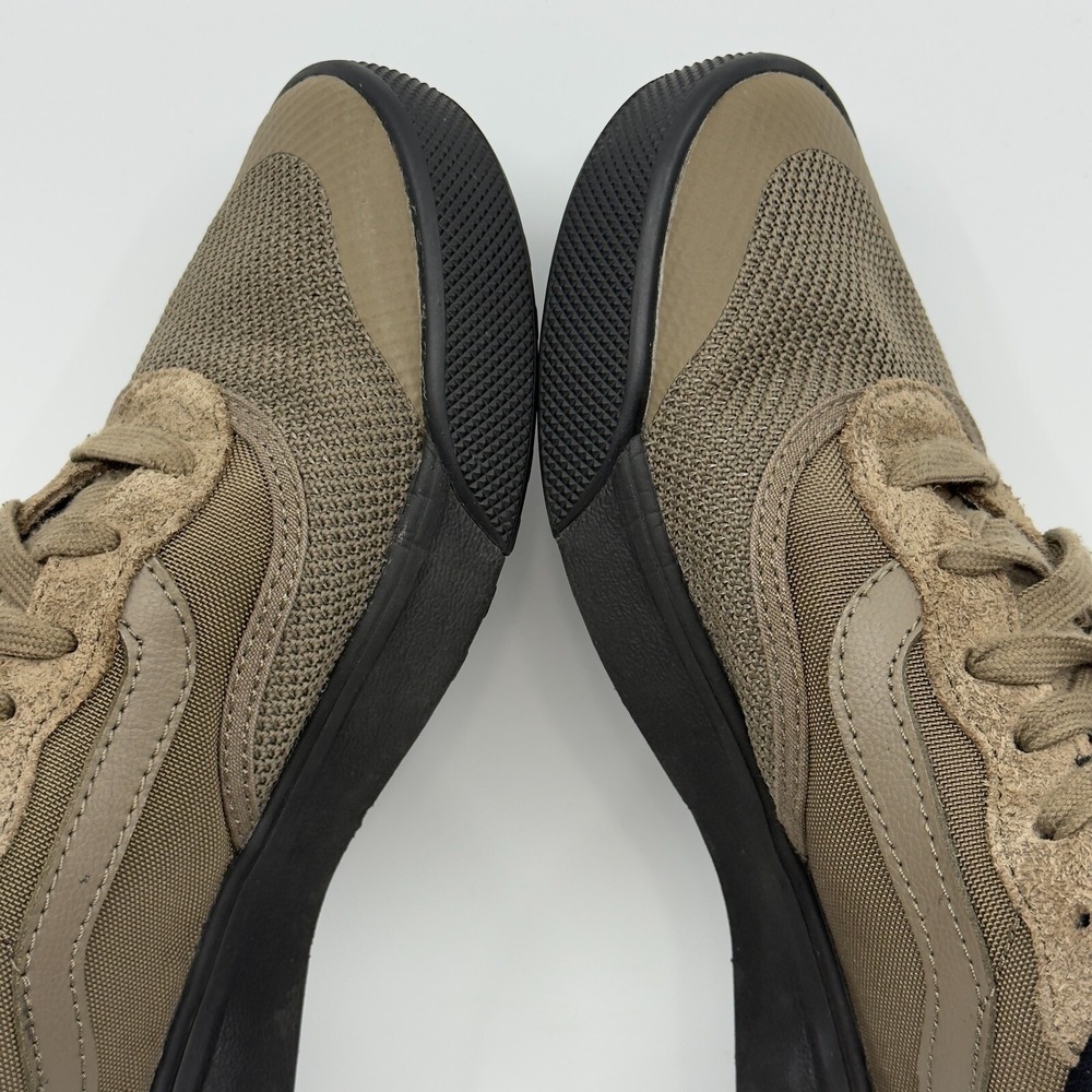 Vans Ultrarange Mesh Skateboard Sneaker Womens 8.5 8 1/2 Brown Black Low Lace Up - Picture 10 of 16
